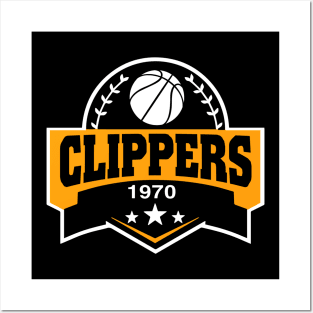 Personalized Basketball Clippers Proud Name Vintage Beautiful Posters and Art